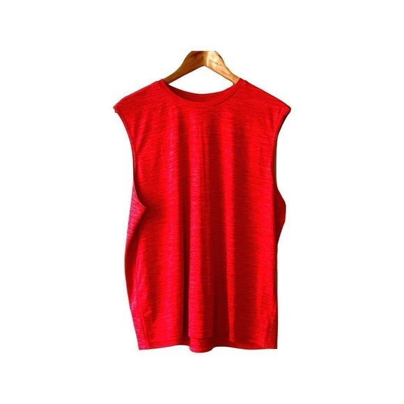 Champion Other - Champion Men’s Crewneck Sleeveless Athletic Shirt. Red. Large